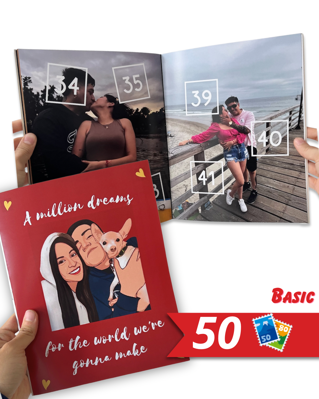 Photo Background Album - Basic 50 Prints