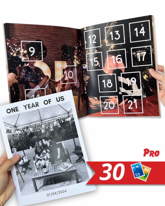 Photo Background Album - PRO 30 Prints